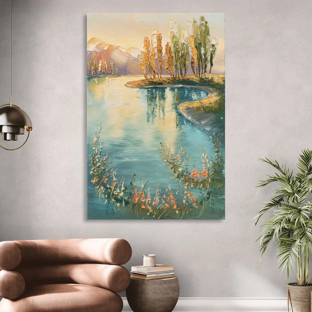 Garland Lakeside Serenity Sitting Room - Canvas Wall Art
