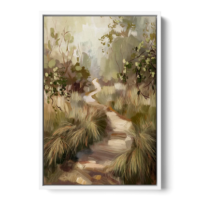 Garland Nature Trails Front - White Canvas Wall Art