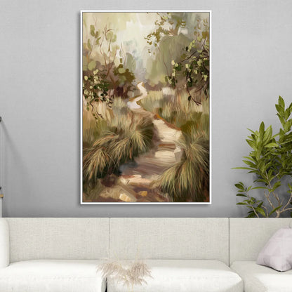 Garland Nature Trails Sitting Room - White Canvas Wall Art