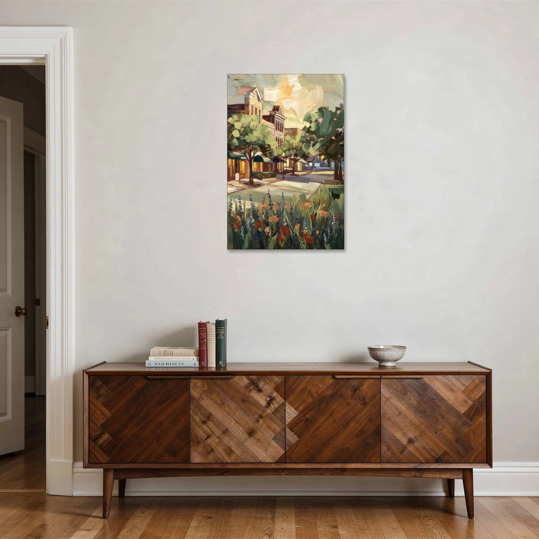 Garland Texas Pride - Canvas Wall Art - Coffee Table - 24x36