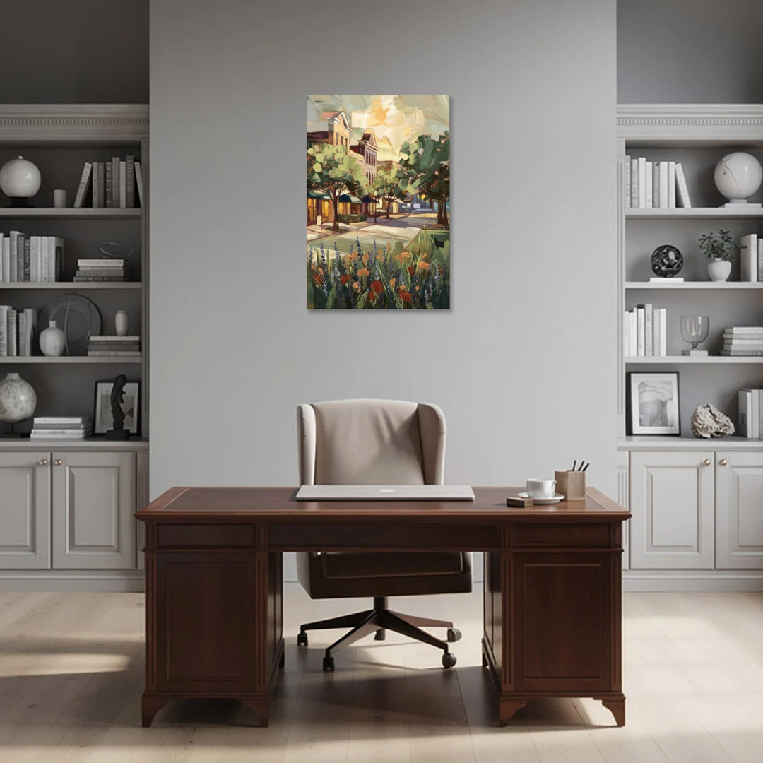 Garland Texas Pride - Canvas Wall Art - Office - 24x36