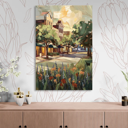 Garland Texas Pride Sitting Room - Canvas Wall Art