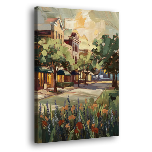 Garland Texas Pride Side - Canvas Wall Art