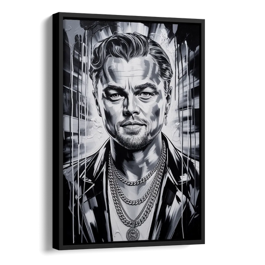 Gatsby Dreams 2.0 Side - Black Canvas Wall Art