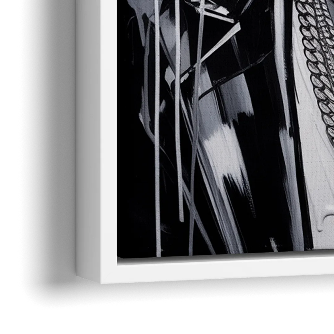 Gatsby Dreams 2.0 - Close-Up White Frame Canvas