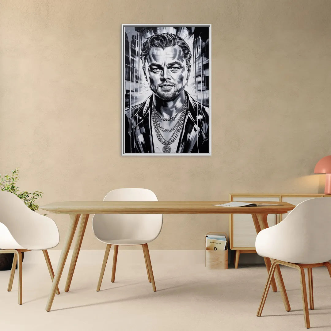 Gatsby Dreams 2.0 - Living Room White Frame Canvas