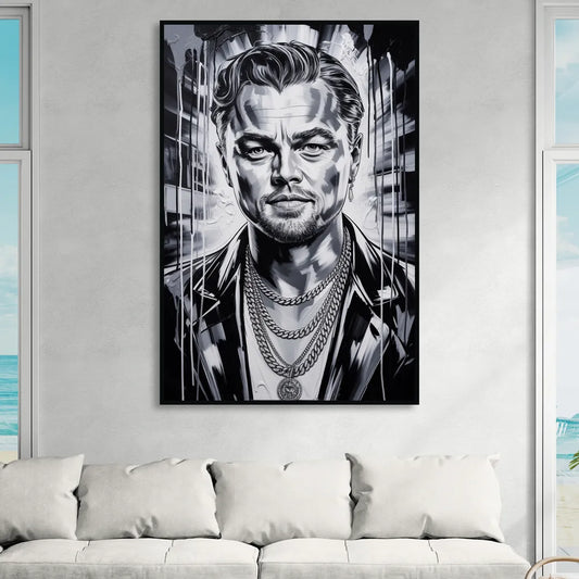 Gatsby Dreams 2.0 Living Room - Black Canvas Wall Art