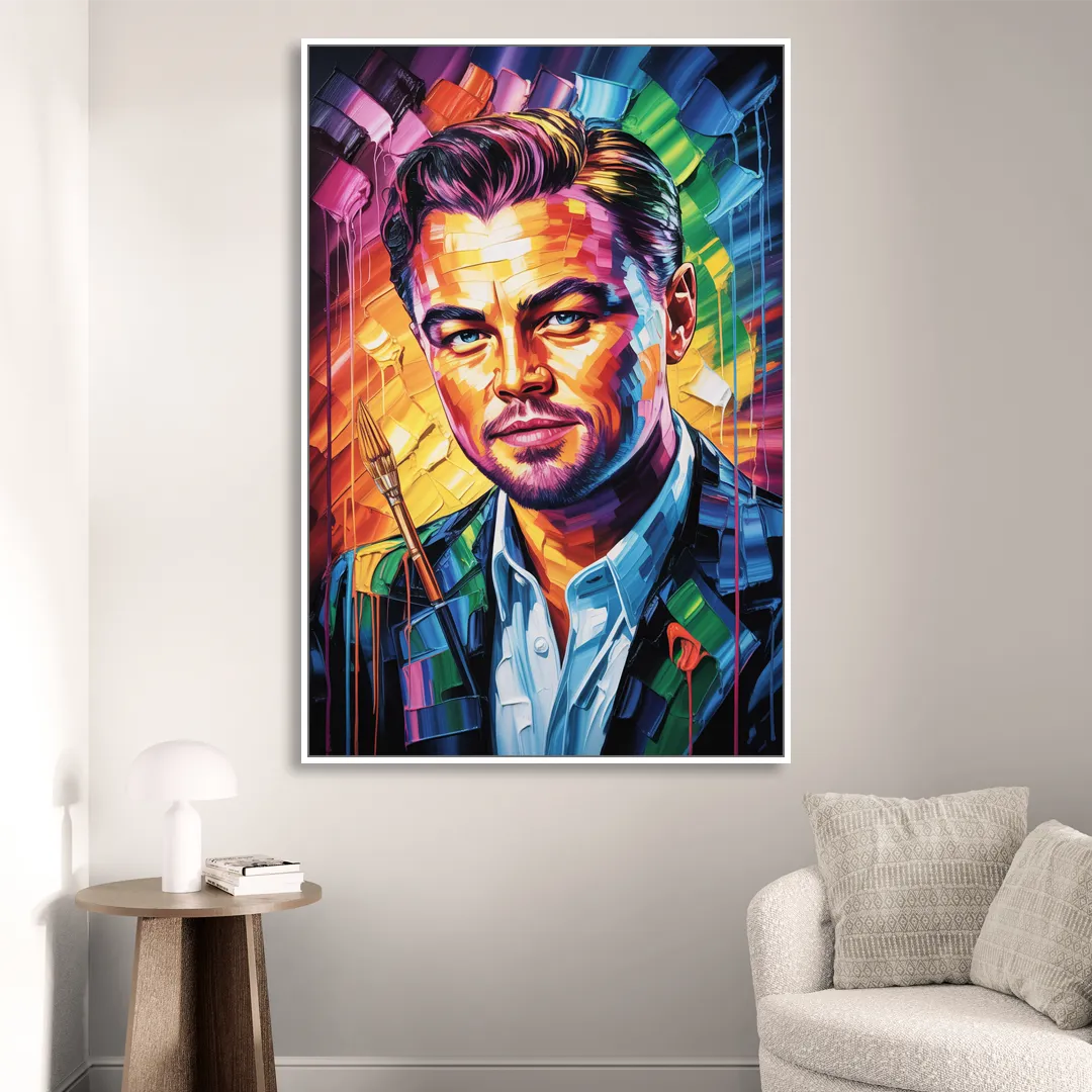 Gatsby Dreams Living Room - White Canvas Wall Art