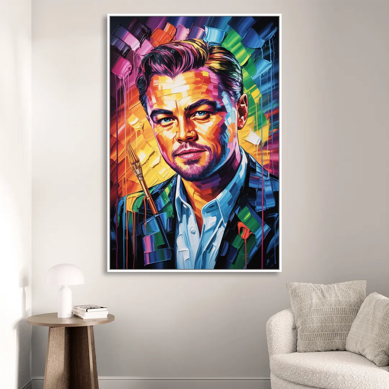 Gatsby Dreams Living Room - White Canvas Wall Art