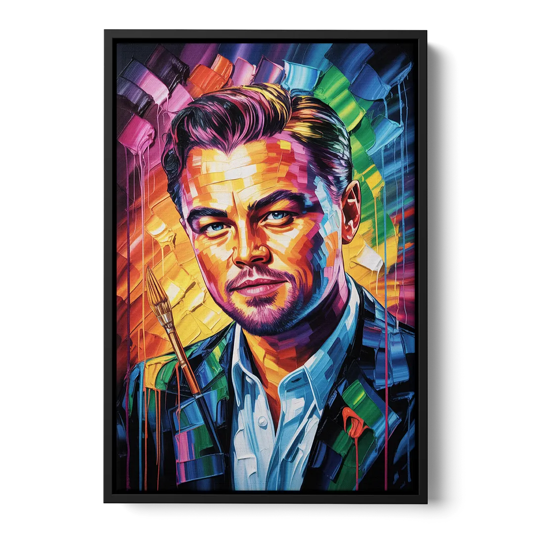 Gatsby Dreams Front - Black Canvas Wall Art