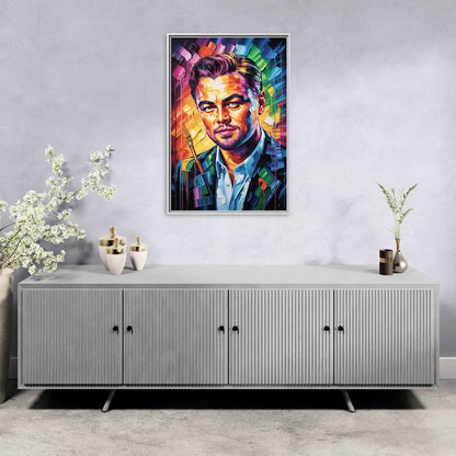Gatsby Dreams - Living Room White Frame Canvas