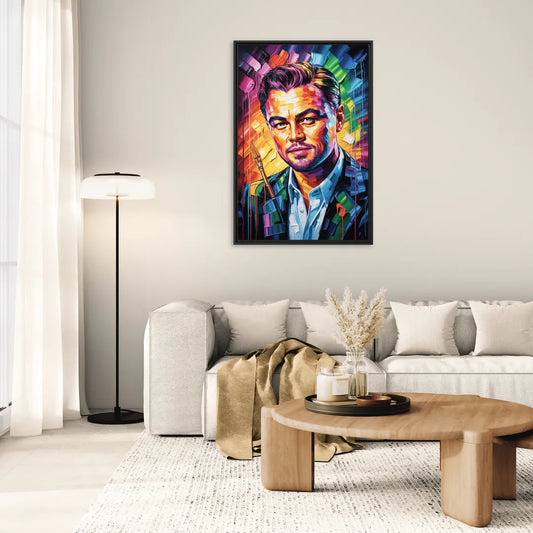 Gatsby Dreams - Living Room Black Frame Canvas