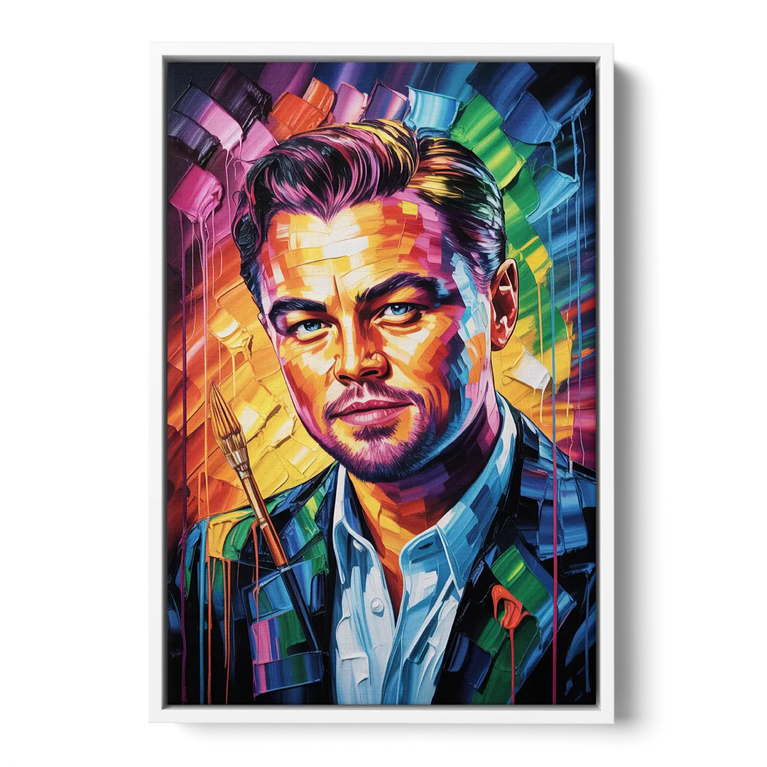 Gatsby Dreams - White Frame Canvas