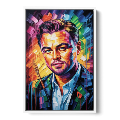 Gatsby Dreams - White Frame Canvas