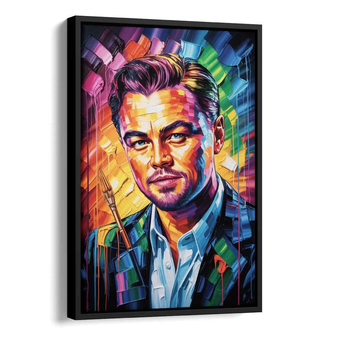 Gatsby Dreams Side - Black Canvas Wall Art