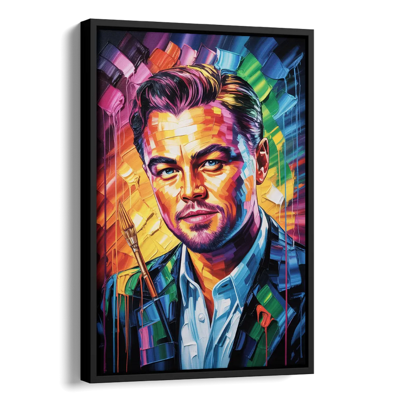 Gatsby Dreams Side - Black Canvas Wall Art