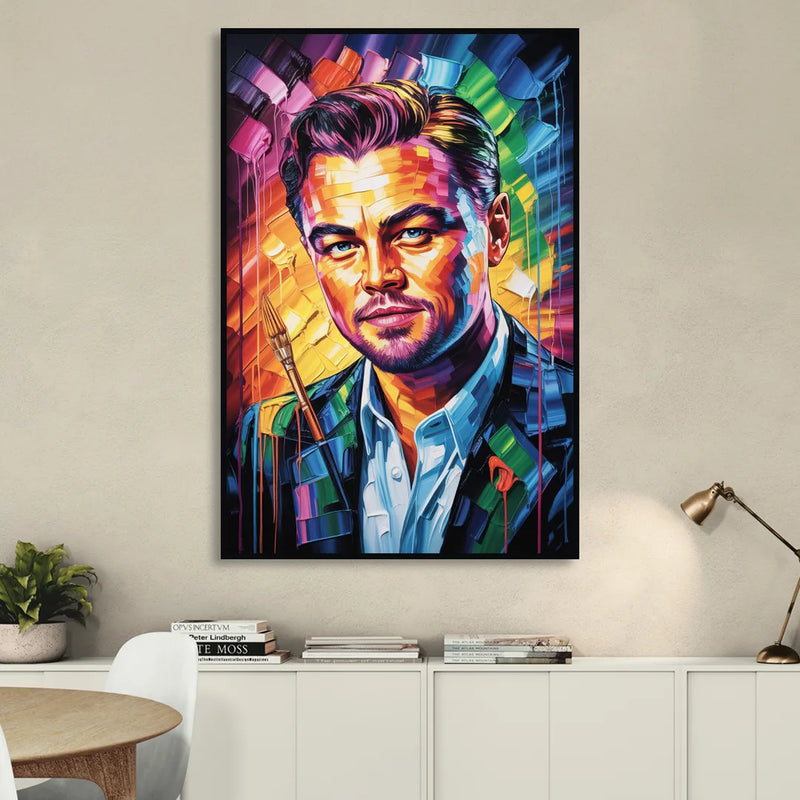 Gatsby Dreams Living Room - Black Canvas Wall Art
