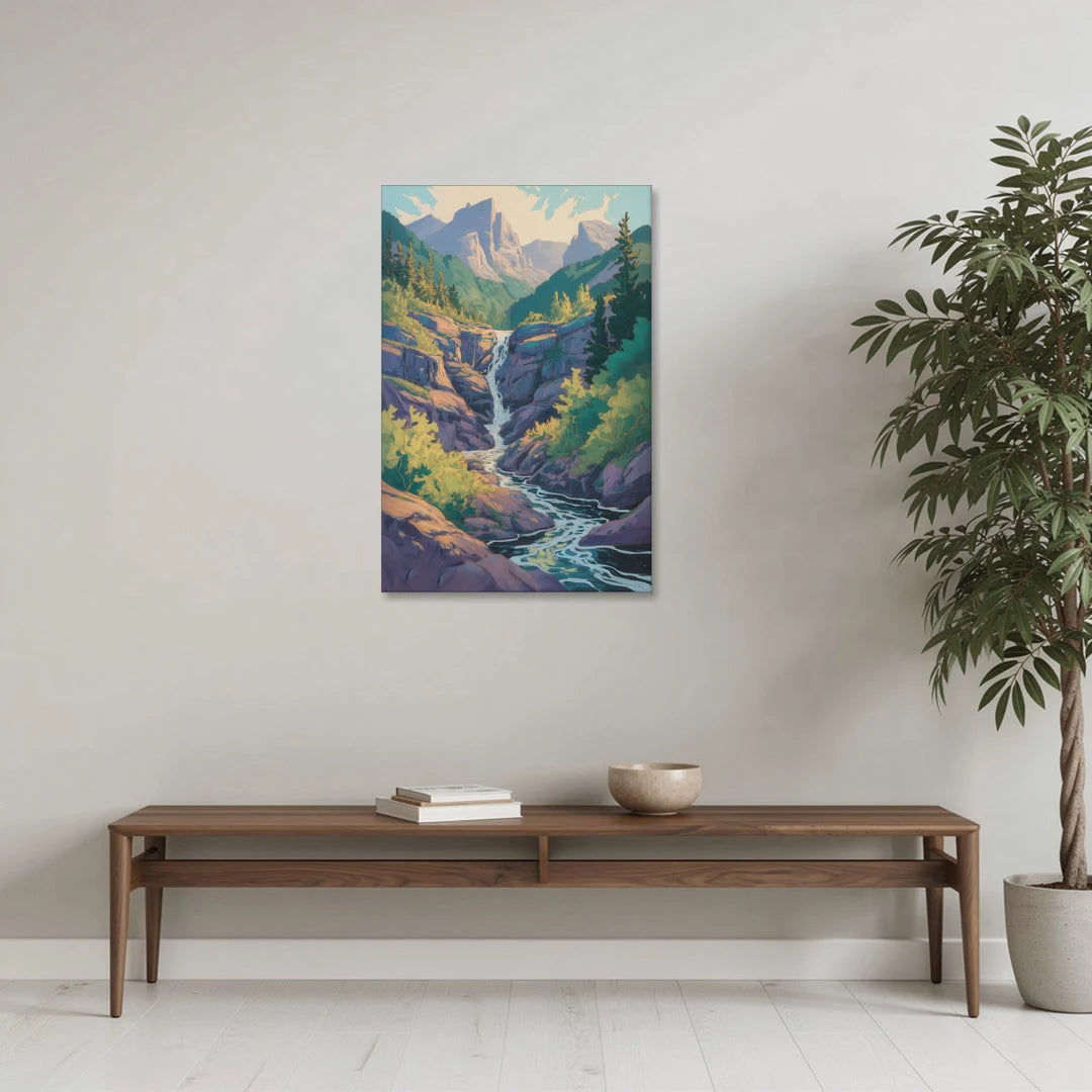 Geological Wonders - Canvas Wall Art - Coffee Table - 24x36