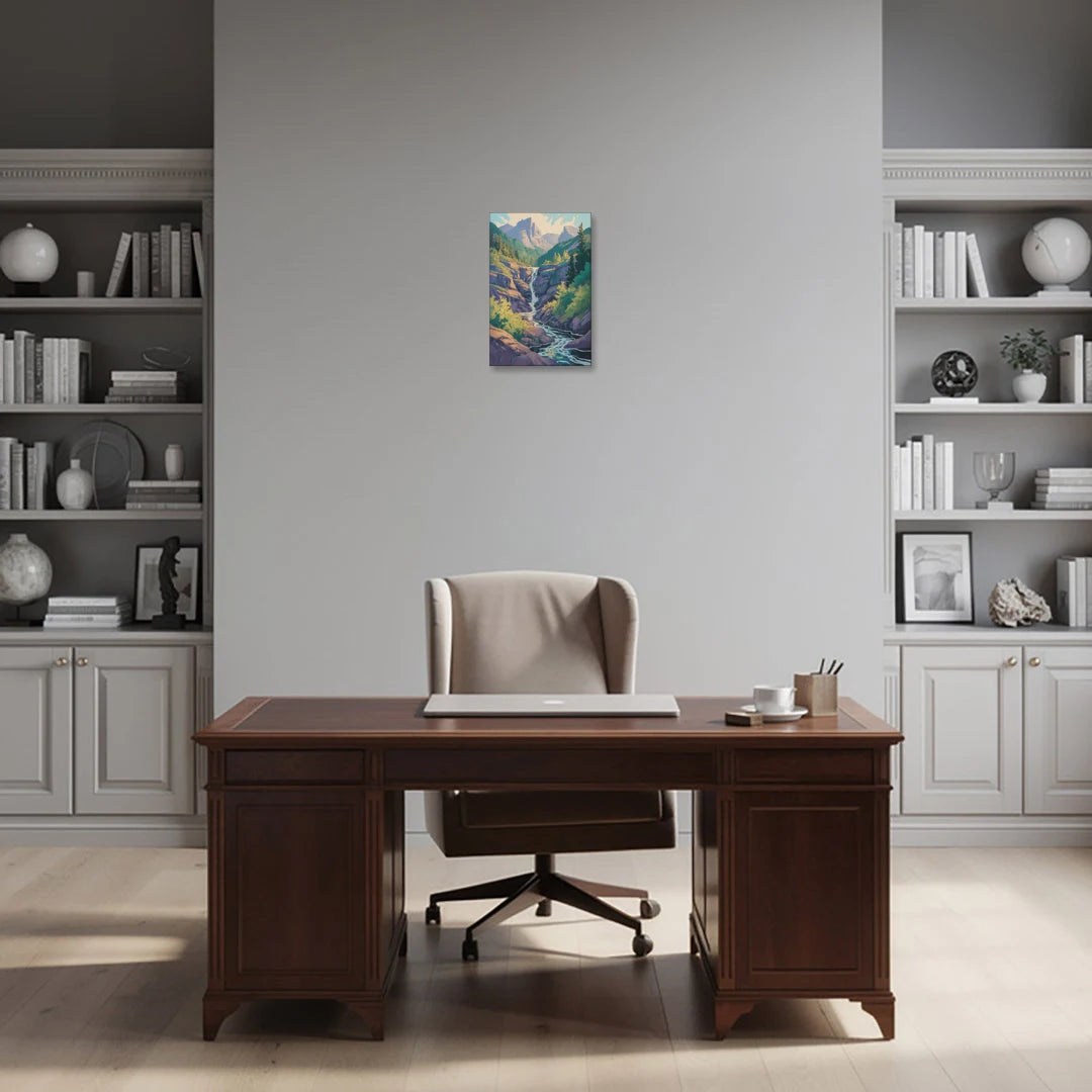 Geological Wonders - Canvas Wall Art - Office - 12x18