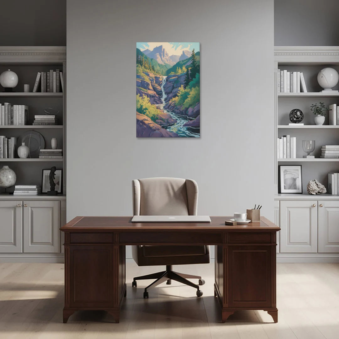 Geological Wonders - Canvas Wall Art - Office - 24x36