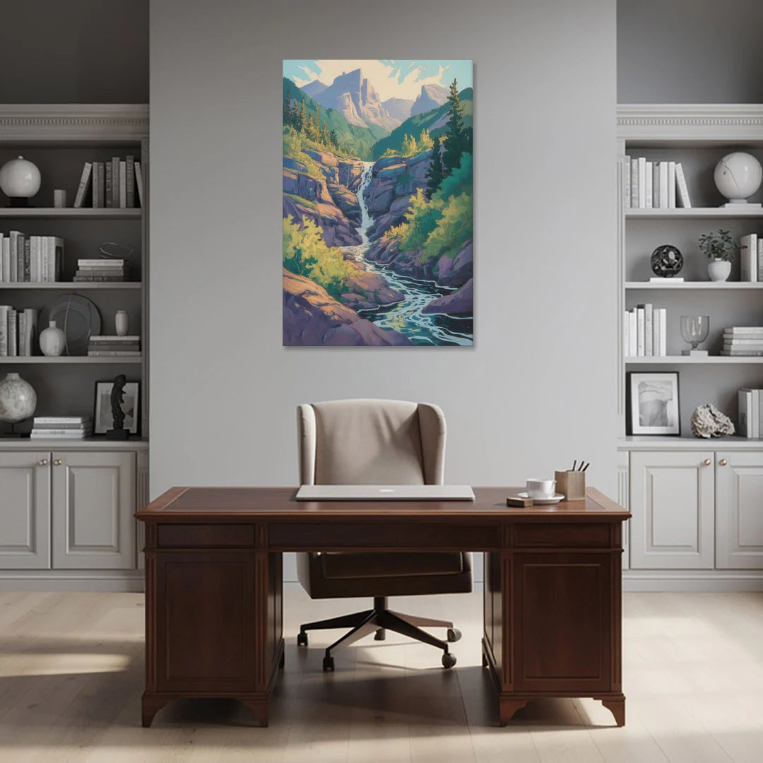 Geological Wonders - Canvas Wall Art - Office - 32x48