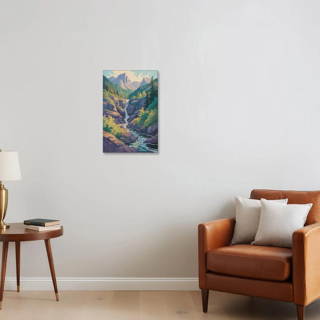 Geological Wonders - Canvas Wall Art - Sofa - 16x24