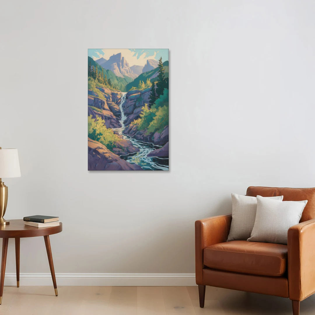 Geological Wonders - Canvas Wall Art - Sofa - 24x36