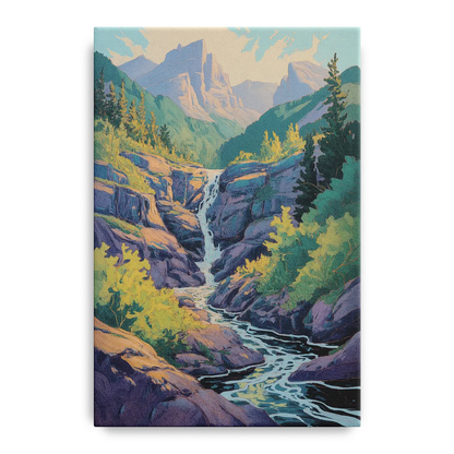 Geological Wonders Front - Canvas Wall Art