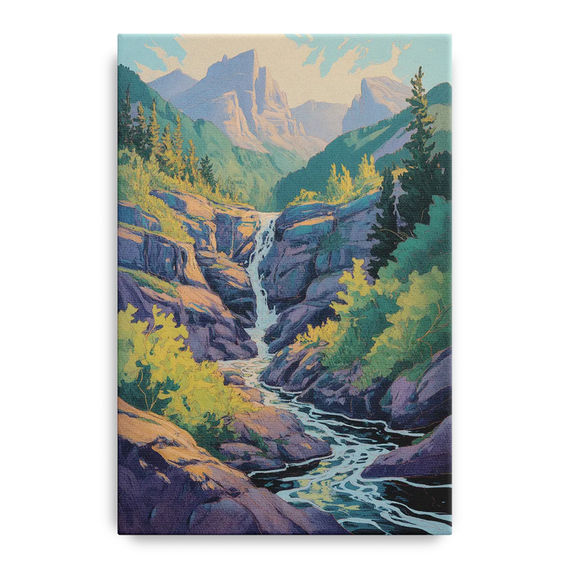 Geological Wonders Front - Canvas Wall Art