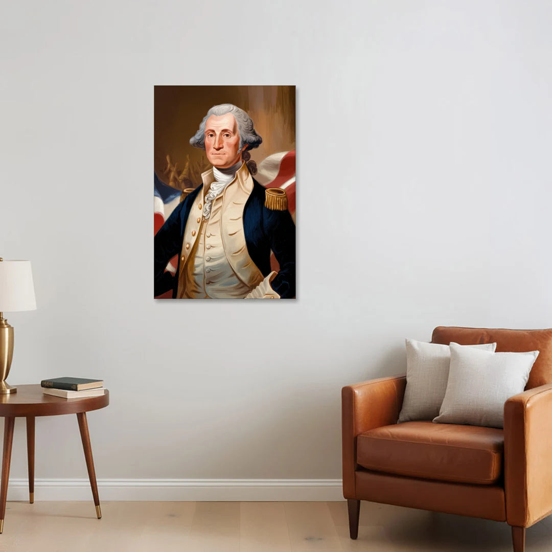 George Washington Legacy - Canvas Wall Art - Sofa - 24x36