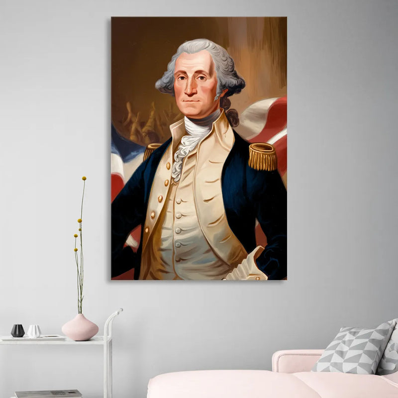 George Washington Legacy Sitting Room - Canvas Wall Art
