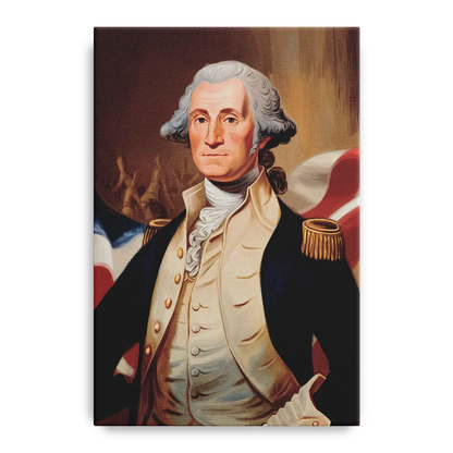 George Washington Legacy Front - Canvas Wall Art