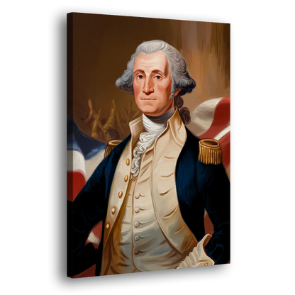 George Washington Legacy Side - Canvas Wall Art