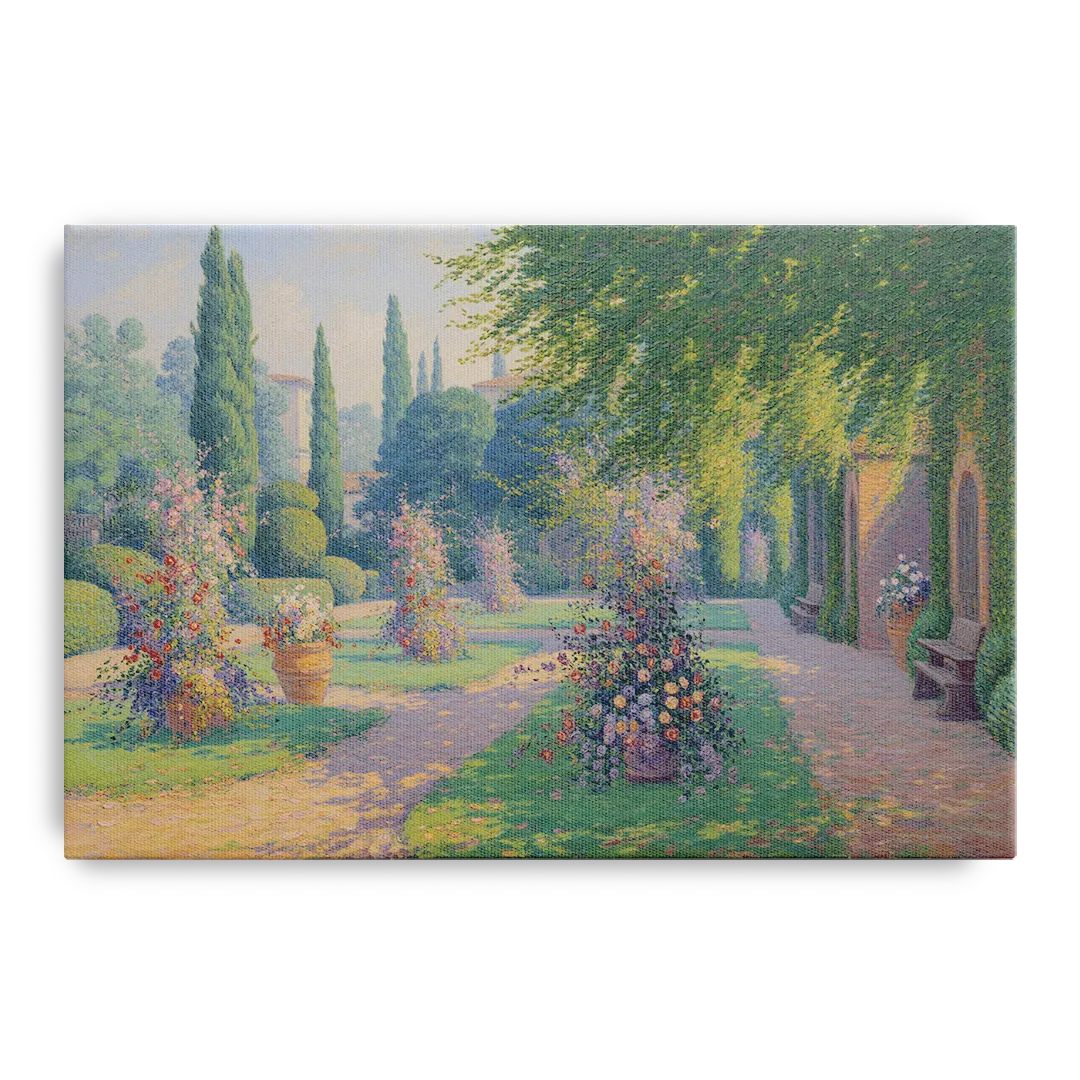 Giardino Giusti Serenity Front - Canvas Wall Art