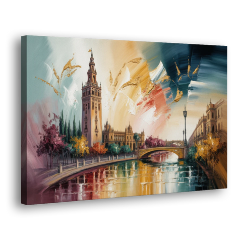Giralda Grace - Canvas Wall Art - Side