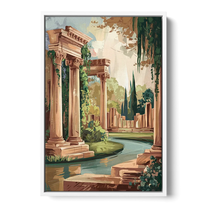 Glendale Artistic Heritage Front - White Canvas Wall Art