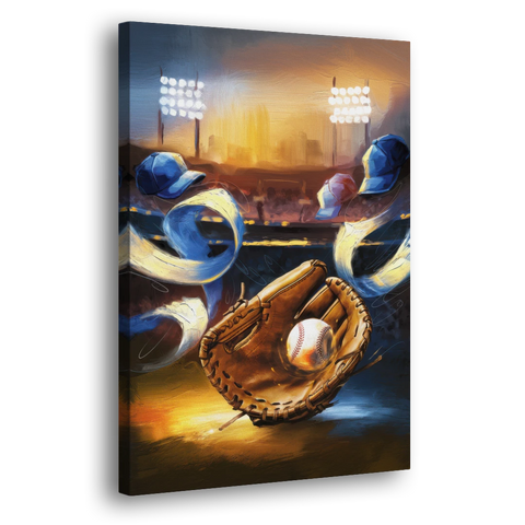 Glendale Brewers Fan Spirit - Canvas Wall Art - Side