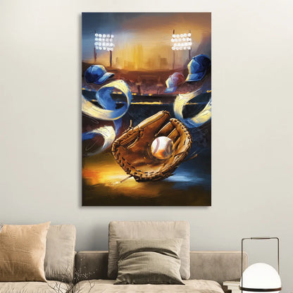 Glendale Brewers Fan Spirit Living Room - Canvas Wall Art