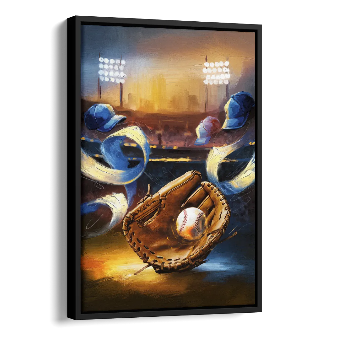 Glendale Brewers Fan Spirit Side - Black Canvas Wall Art