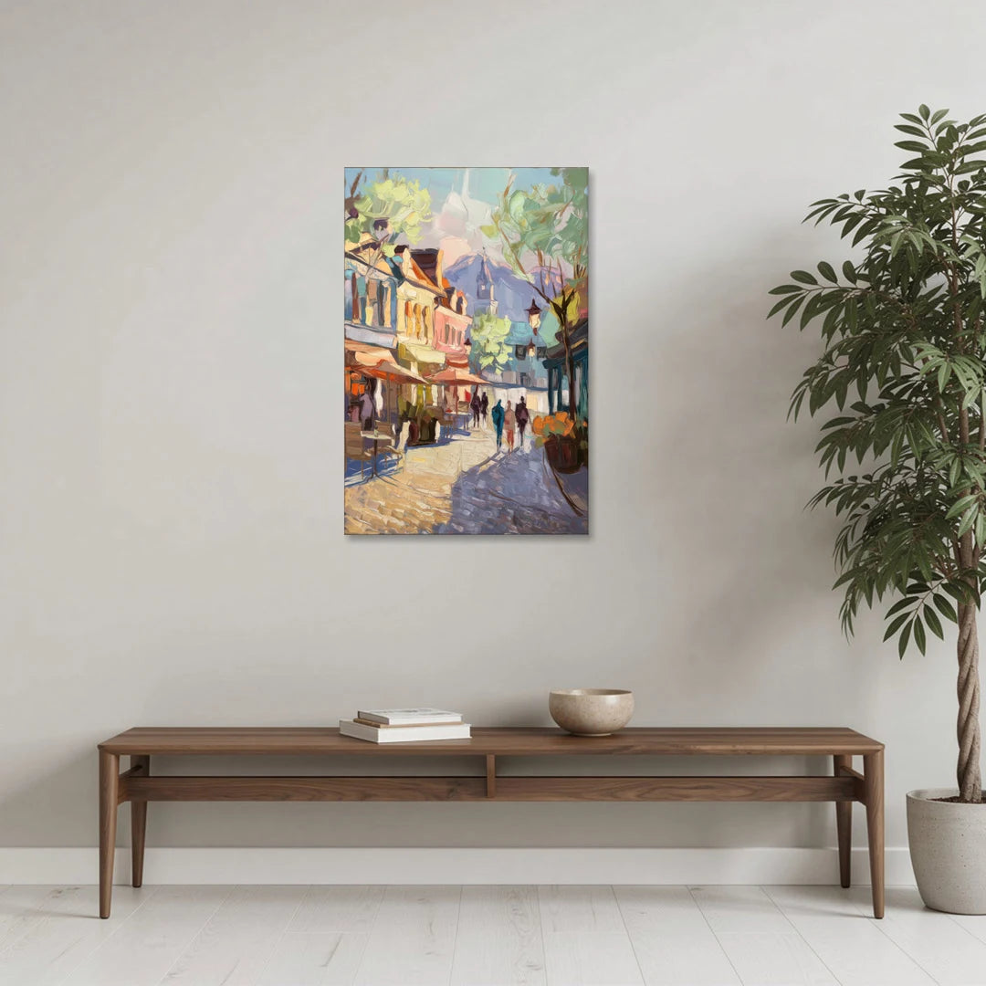 Glendale Downtown Charm - Canvas Wall Art - Coffee Table - 24x36