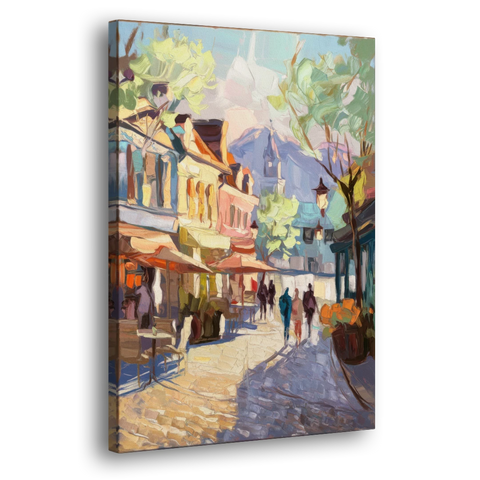 Glendale Downtown Charm - Canvas Wall Art - Side