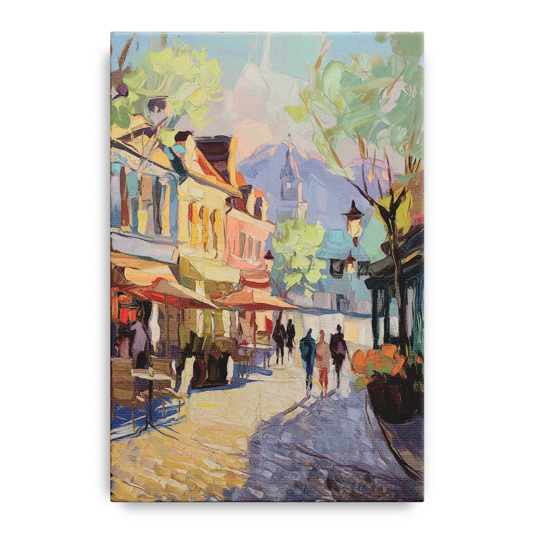 Glendale Downtown Charm Front - Canvas Wall Art