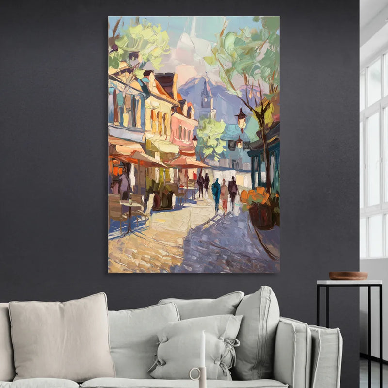 Glendale Downtown Charm Sitting Room - Canvas Wall Art