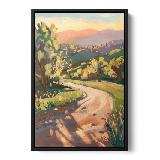 Glendale Nature Trails - Black Framed Canvas Wall Art - Front