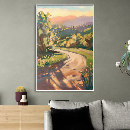 Glendale Nature Trails Sitting Room - White Canvas Wall Art