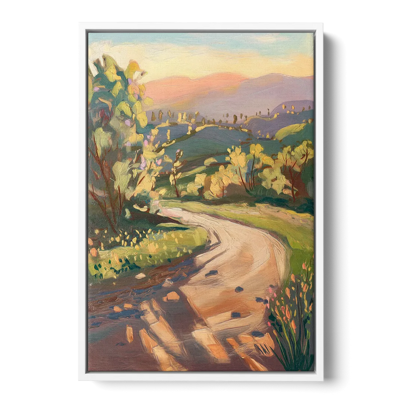 Glendale Nature Trails Front - White Canvas Wall Art