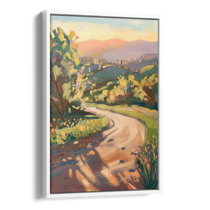 Glendale Nature Trails Side - White Canvas Wall Art