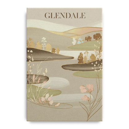 Glendale Rustic Elegance Front - Canvas Wall Art