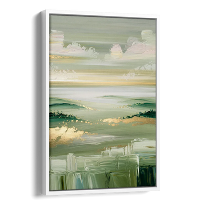 Glendale Scenic Horizons Side - White Canvas Wall Art