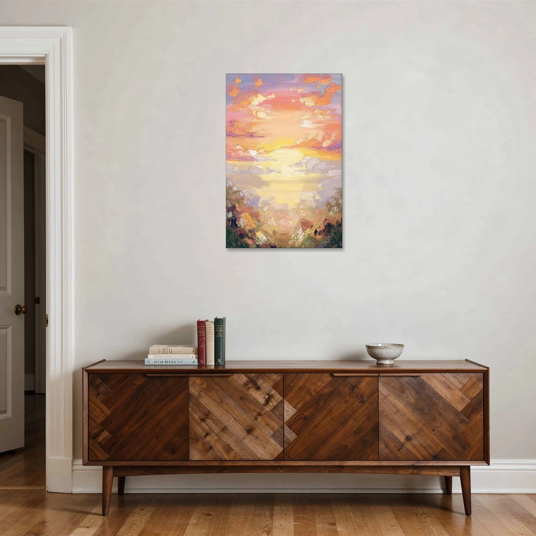 Glendale Sunset Views - Canvas Wall Art - Coffee Table - 24x36